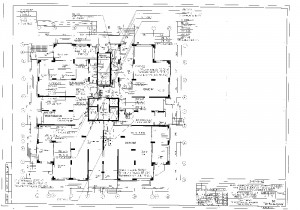 План сетей АДУ на 1 этаже