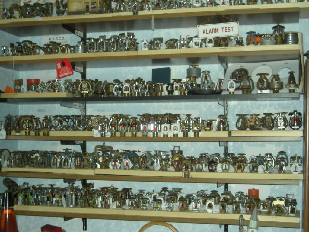 Коллекция спринклерных оросителей из США