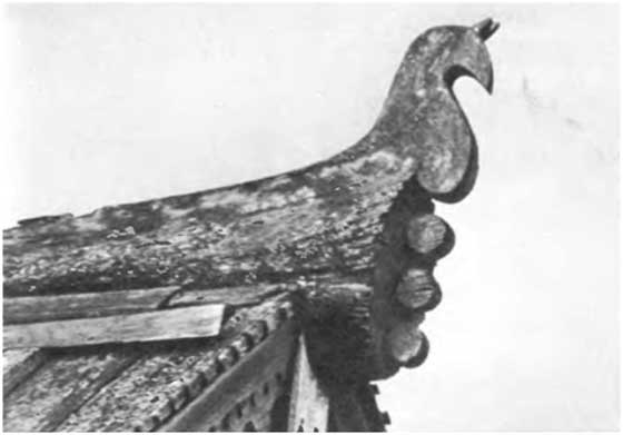 Древний оберег - конек на крыше