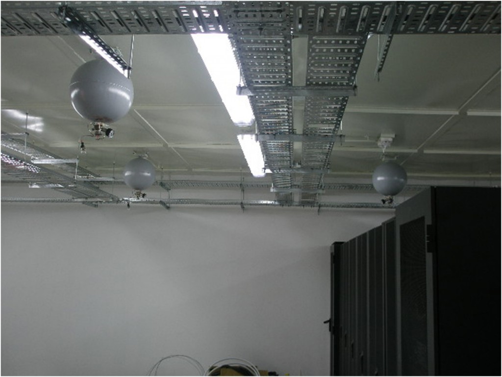 Пример защиты помещения серверной модулями «Импульс-20»