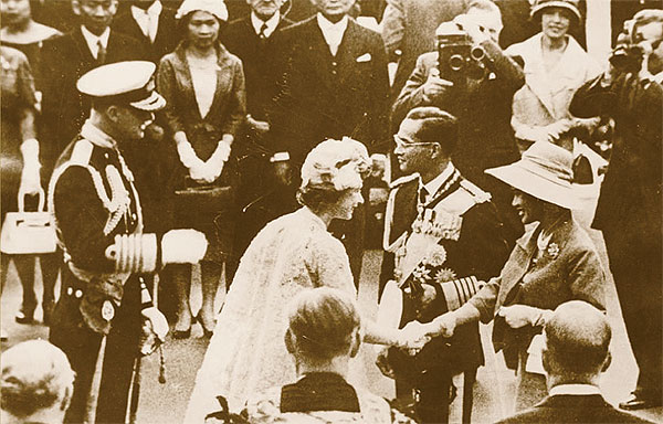 Визит тайской королевской семьи в Великобританию, 1960 год