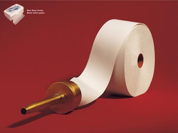 Реклама туалетной бумаги