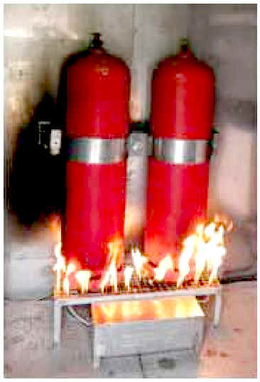 Огневой модуль "Газовые баллоны"