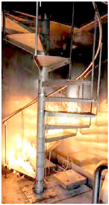 Огневой модуль "Винтовая лестница"