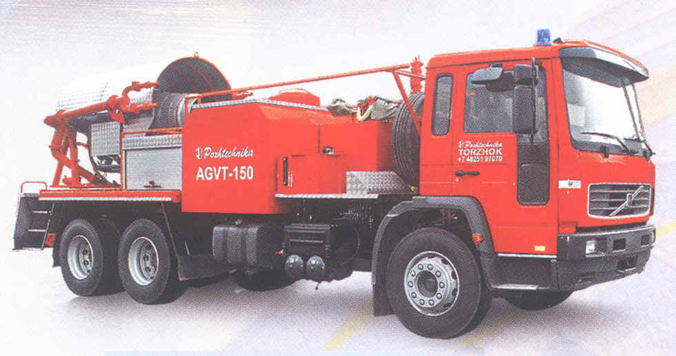 АГВТ-150 (Volvo FL626), мод. ПМ-586Б ОАО "Пожтехника" (г. Торжок)