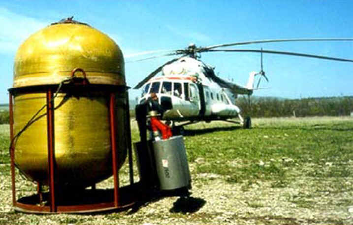 Водосливное устройство вертолётное "Пурга" ЗАО "НПО "СОПОТ"